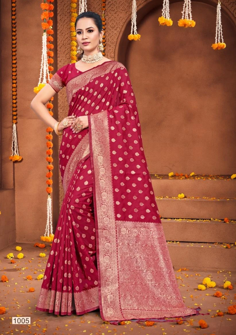 Bunawat Plazzo Silk Vol 2 Silk Wholesale Fancy Sarees Catalog — Wholesale Sarees, MPA wholesale from Surat — view 2